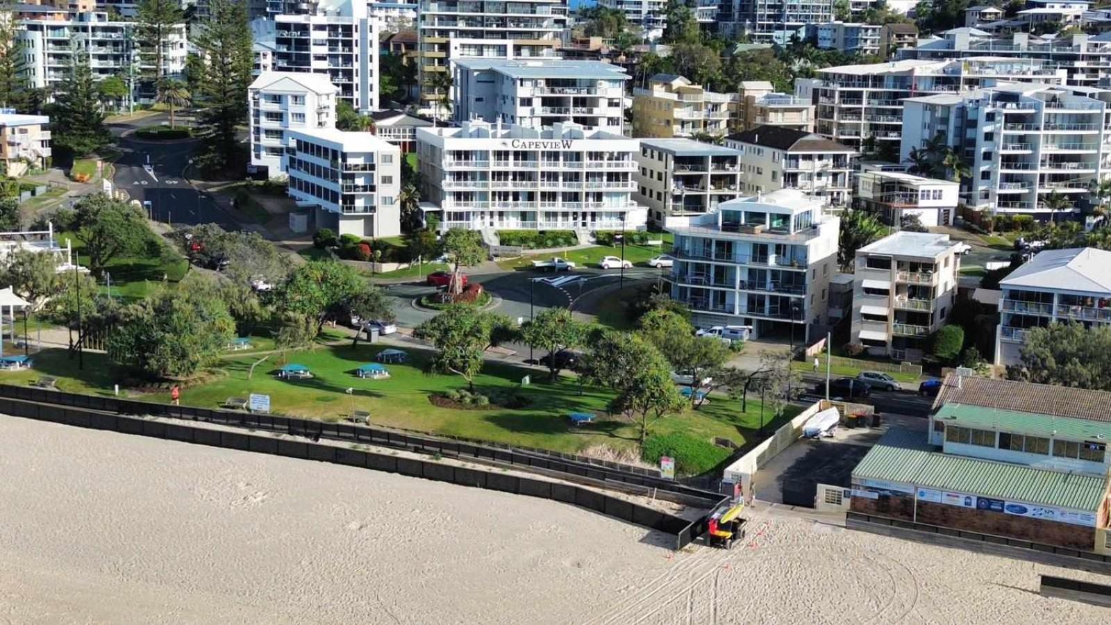 Capeview Apartments - Right On Kings Beach Caloundra Buitenkant foto